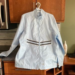 Baby blue spring jacket